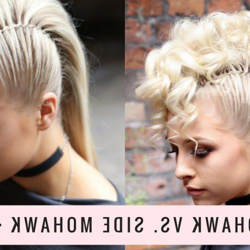 Medium Length Blonde Mohawk Hairstyles (Photo 10 of 20)
