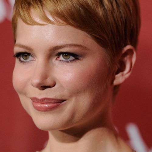 Michelle Williams Pixie Haircuts (Photo 14 of 20)