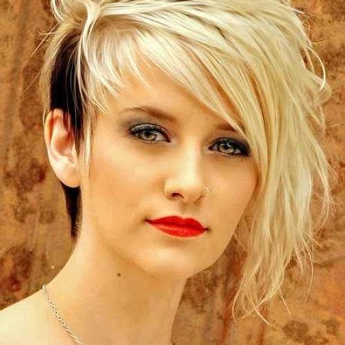One Side Short One Side Long Hairstyles (Photo 7 of 15)