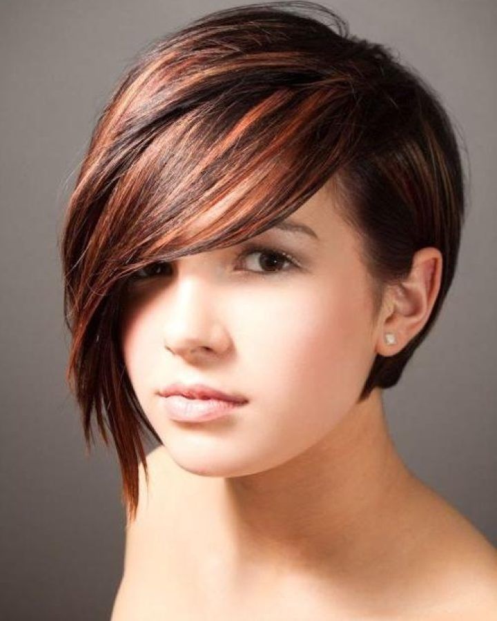 15 Inspirations One Side Short One Side Long Hairstyles