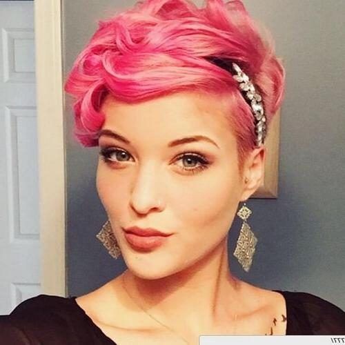 Pink Pixie Haircuts (Photo 9 of 20)