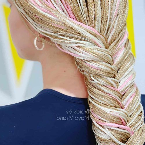 Pink Rope-Braided Hairstyles (Photo 10 of 20)