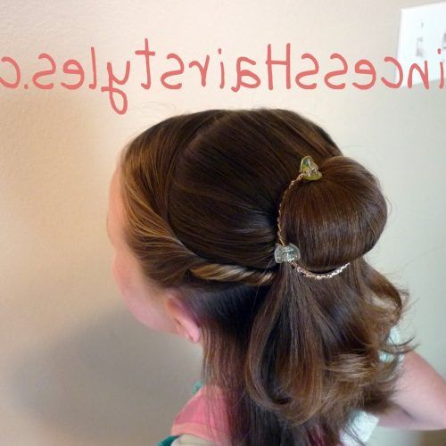 Princess Tie Ponytail Hairstyles (Photo 7 of 20)
