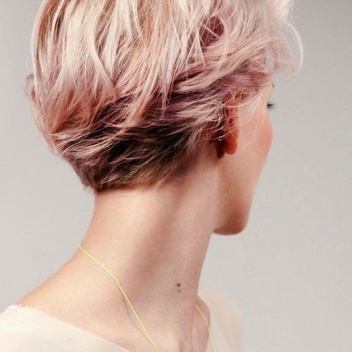 Rose Gold Pixie Haircuts (Photo 6 of 15)