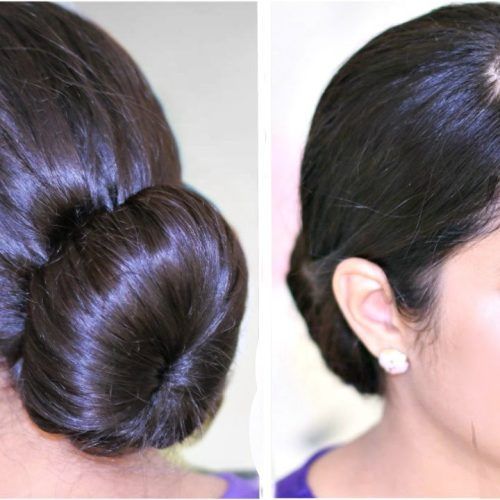 Sexy Low Bun Hairstyles With Side Sweep (Photo 6 of 20)