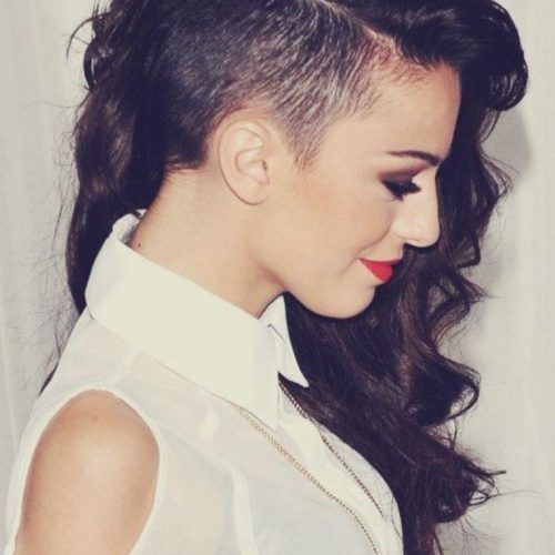 Shaved Side Long Hairstyles (Photo 13 of 20)
