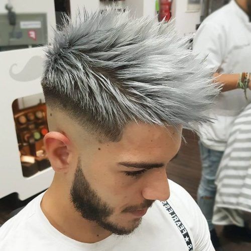 Silvery White Mohawk Hairstyles (Photo 1 of 20)