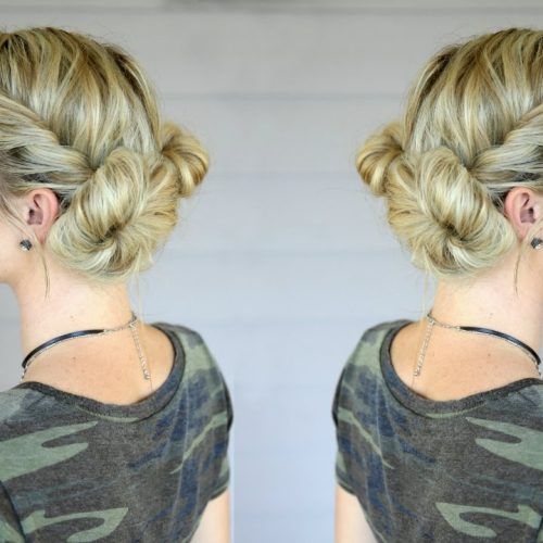 Stacked Mini Buns Hairstyles (Photo 19 of 20)
