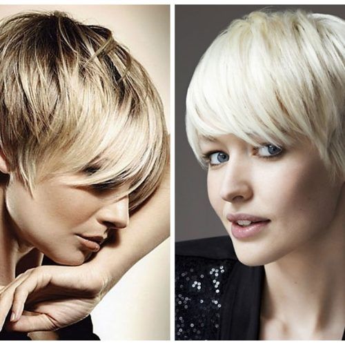 Stacked Pixie-Bob Hairstyles With Long Bangs (Photo 10 of 20)