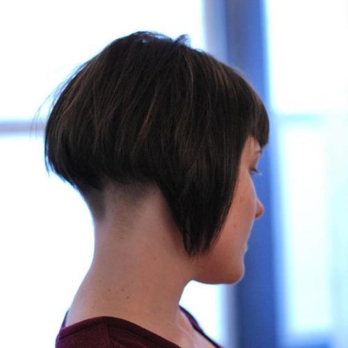 Stacked Pixie Hairstyles With V-Cut Nape (Photo 16 of 20)