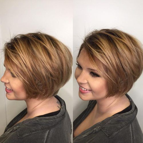 Textured Bob With Side Part Hairstyles (Photo 7 of 20)