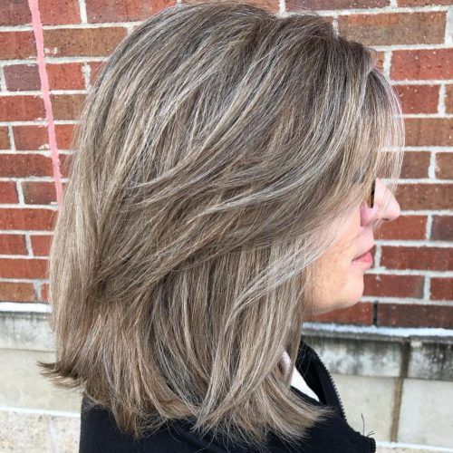 Thick Feathered Blonde Lob Hairstyles (Photo 11 of 20)