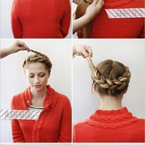 Thick Halo Braid Hairstyles (Photo 15 of 15)
