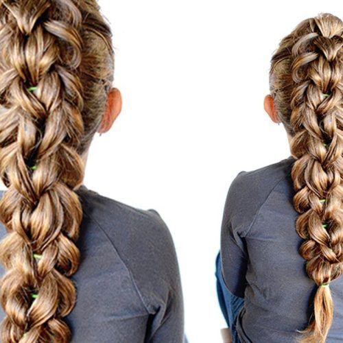 Three Strand Pigtails Braided Hairstyles (Photo 10 of 20)