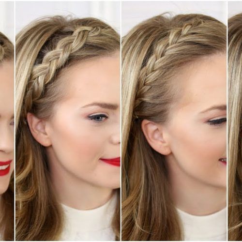 Tight Braided Hairstyles With Headband (Photo 19 of 20)