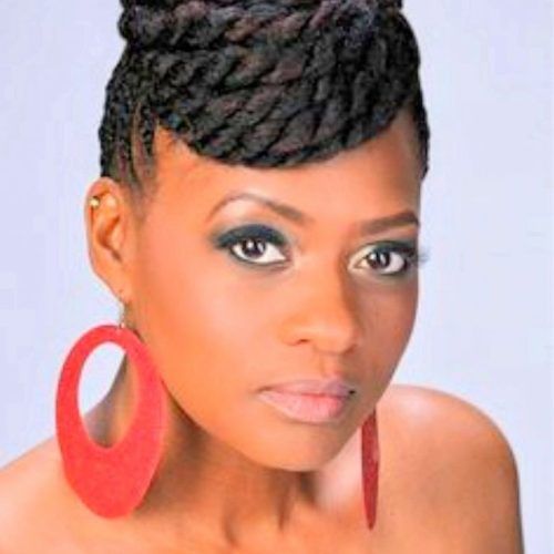 Updo Black Braided Hairstyles (Photo 11 of 15)