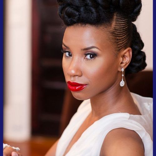 Wedding Hairstyles For Black Bridesmaids (Photo 10 of 15)