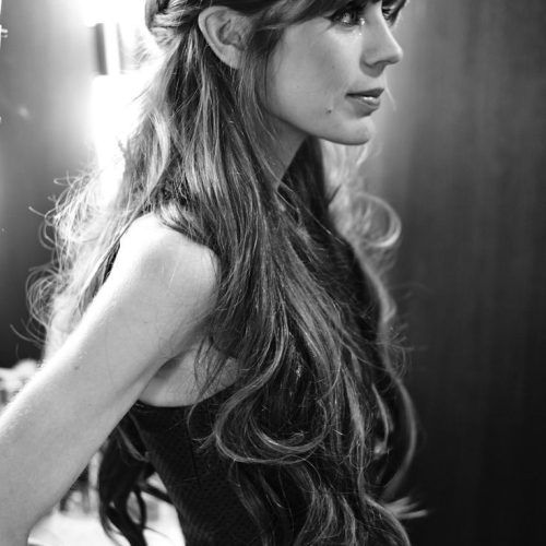 Wedding Hairstyles For Long Hair With Bangs (Photo 4 of 15)