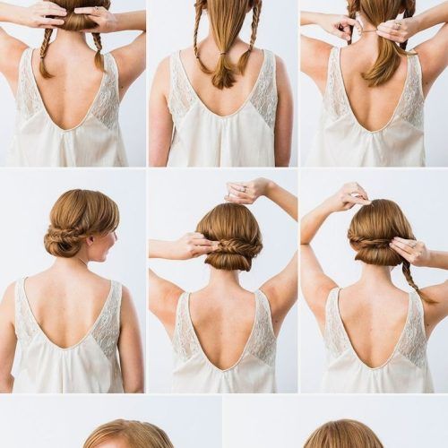 Wedding Hairstyles For Round Face With Medium Length Hair (Photo 3 of 15)