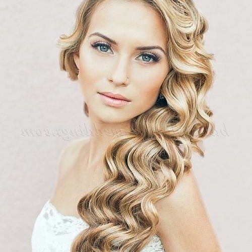 Wedding Long Down Hairstyles (Photo 7 of 20)