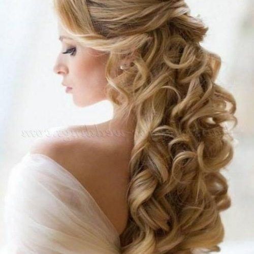 Wedding Long Down Hairstyles (Photo 5 of 20)