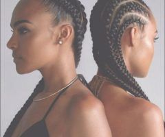 2024 Latest African American Side Cornrows Hairstyles