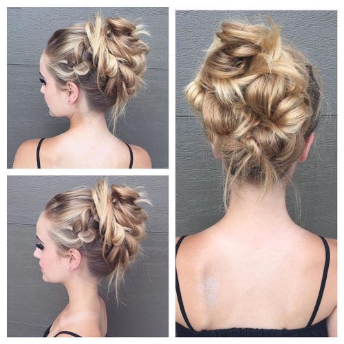 Asymmetrical Knotted Prom Updos (Photo 12 of 20)