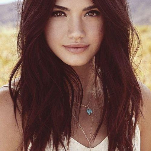 Best Long Haircuts For Round Face (Photo 12 of 15)