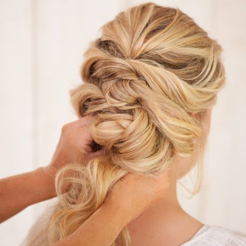 Blooming French Braid Prom Hairstyles (Photo 16 of 20)