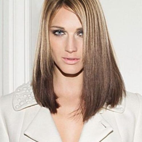 Blunt Cut Long Hairstyles (Photo 2 of 20)