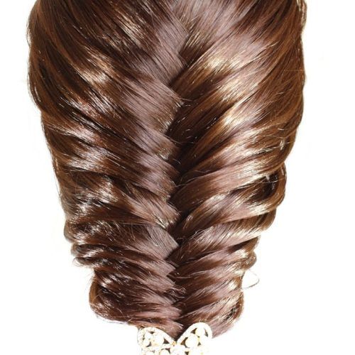 Braid Spikelet Prom Hairstyles (Photo 11 of 20)