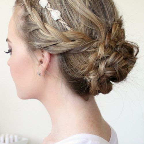 Braided Crown Rose Hairstyles (Photo 11 of 20)