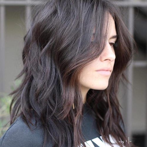 Brunette Messy Shag Hairstyles (Photo 6 of 20)