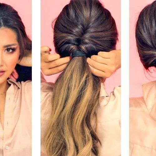 Classy 2-In-1 Ponytail Braid Hairstyles (Photo 6 of 20)