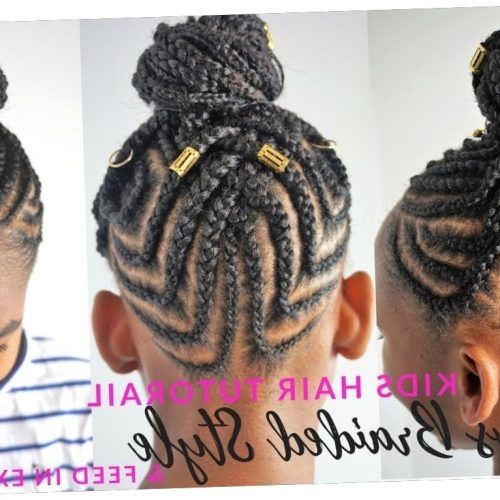 Cornrows Hairstyles For Long Ponytail (Photo 14 of 20)