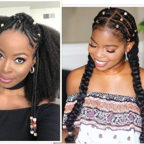 Cornrows Hairstyles With Beads (Photo 3 of 15)