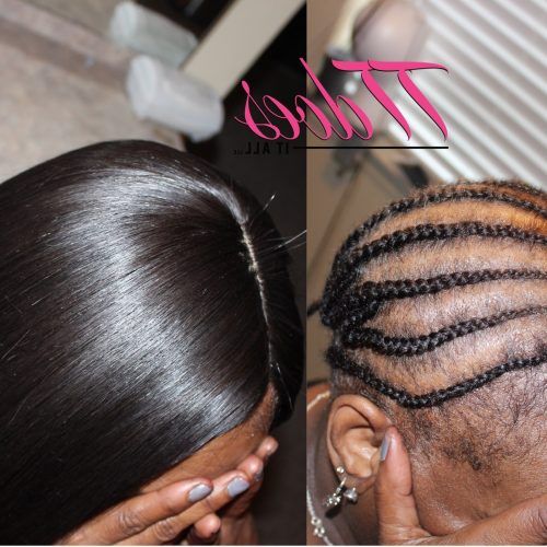 Cornrows Hairstyles With No Edges (Photo 14 of 15)