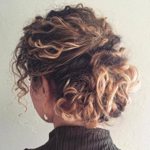 Curled Updo Hairstyles (Photo 17 of 20)
