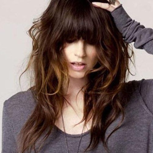 Cute Long Haircuts With Bangs And Layers (Photo 5 of 15)