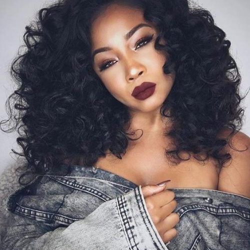 Cute Long Hairstyles For Black Women (Photo 2 of 15)