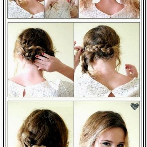 Cute Wedding Hairstyles For Short Curly Hair (Photo 4 of 15)