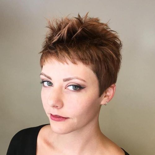 Edgy Undercut Pixie Hairstyles With Side Fringe (Photo 17 of 20)