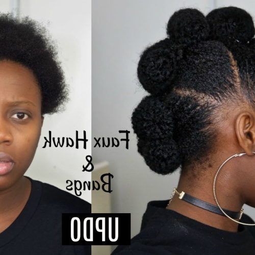 Faux Mohawk Hairstyles With Natural Tresses (Photo 20 of 20)