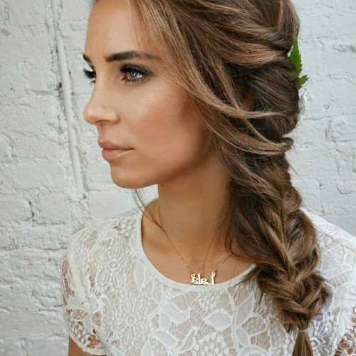 Fishtail Side Braid Hairstyles (Photo 8 of 20)
