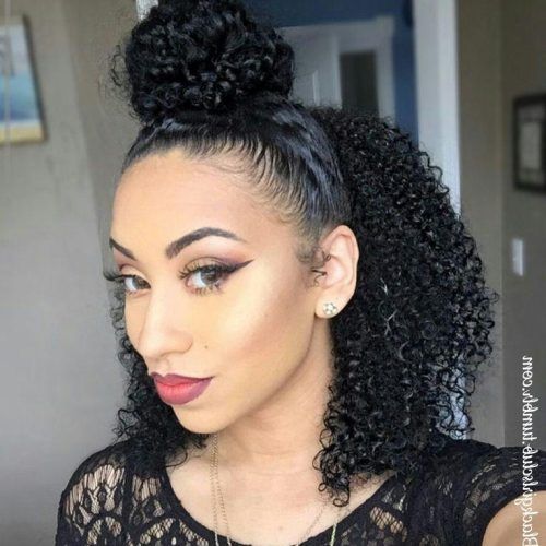 Natural Long Hairstyles For Black Women (Photo 6 of 15)