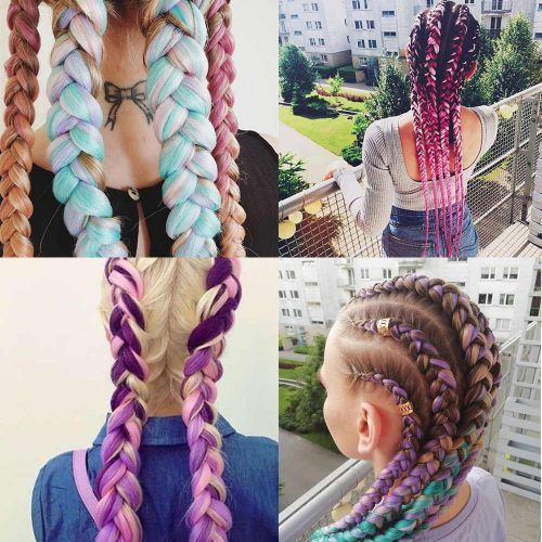 Pink Rope-Braided Hairstyles (Photo 15 of 20)