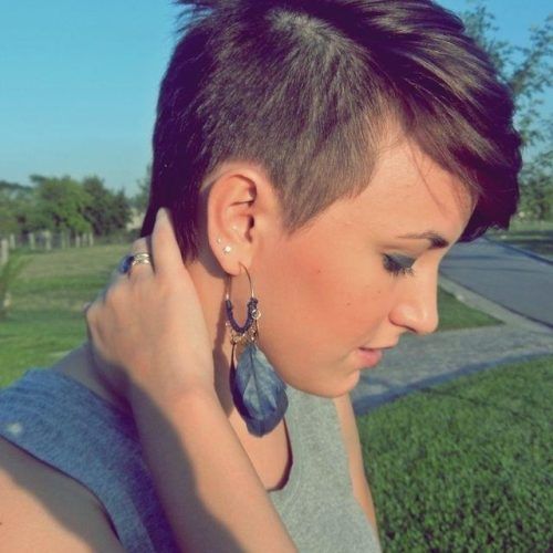 Pixie Haircuts With Shaved Sides (Photo 17 of 20)