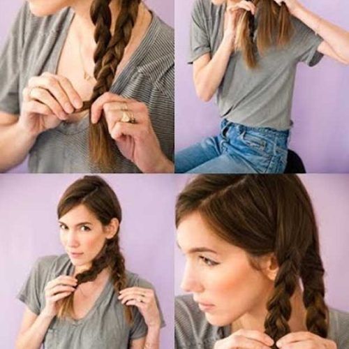 Quick Braided Hairstyles For Medium Length Hair (Photo 11 of 15)