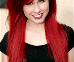 20 Best Ideas Red Long Hairstyles