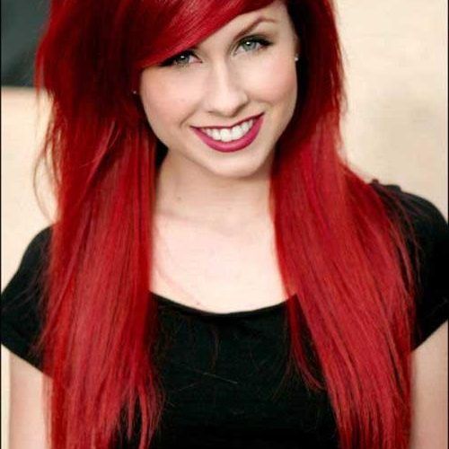 Red Long Hairstyles (Photo 1 of 20)
